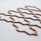 Ekena Millwork Large Casablanca Decorative Fretwork Wood Wall Panels, Cherry, 23 3/8"W x 23 3/8"H x 3/8"T WALW24X24X0375CSBCH - alternate 5